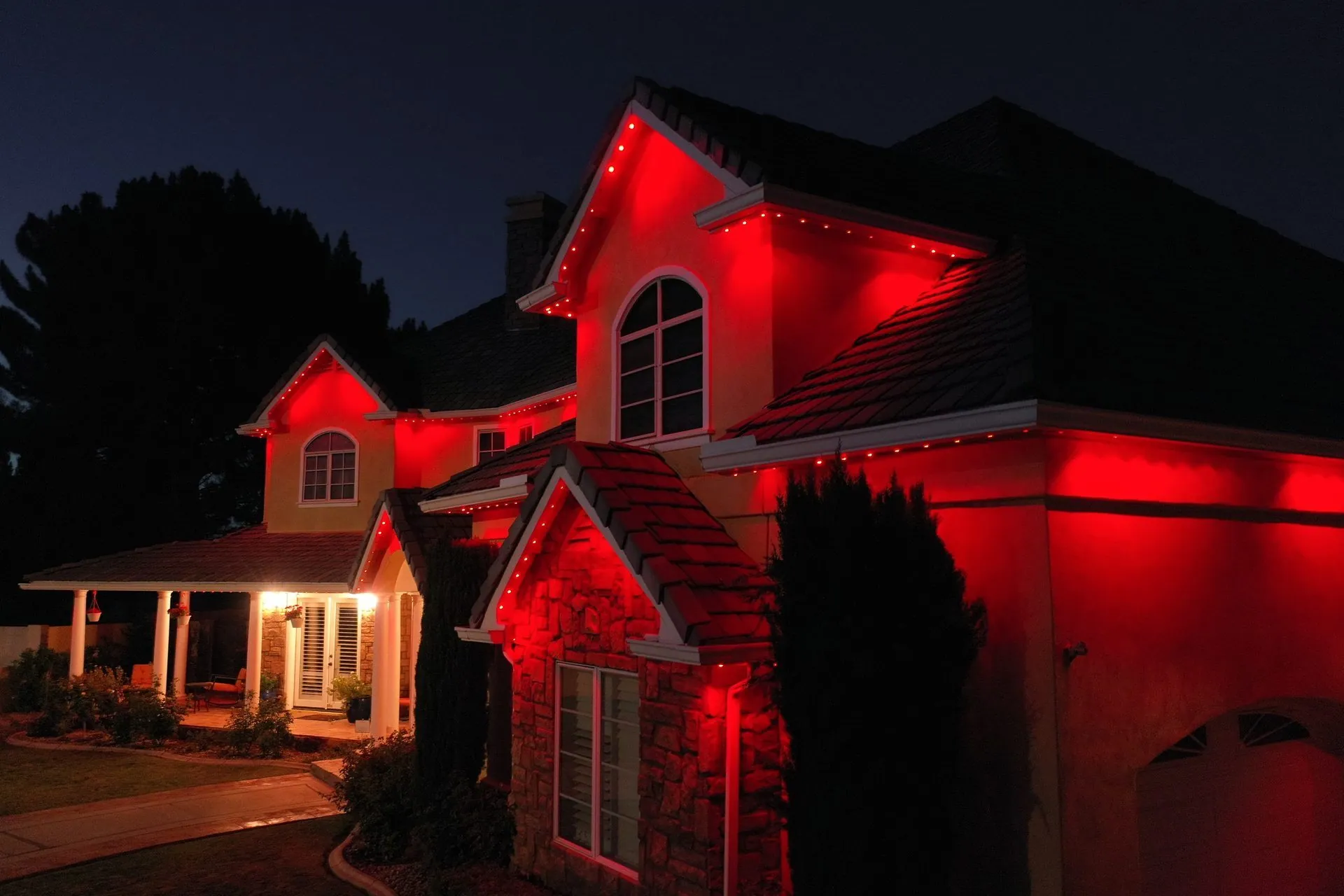 Sundown Lighting permanent installation project